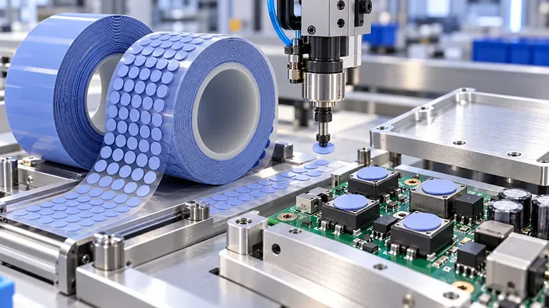 SHEEN pre-formed die-cut thermal pads